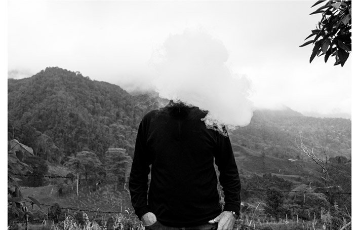 En las nubes