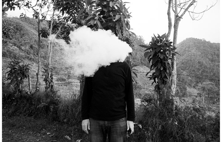 En las nubes